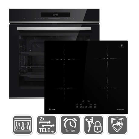 Oven and Induction Hob SET8017_5900IND