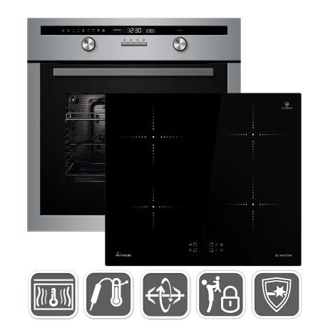 Oven and Induction Hob SET80131IND2