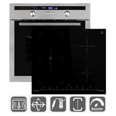Oven and Induction Hob SET80132FZ